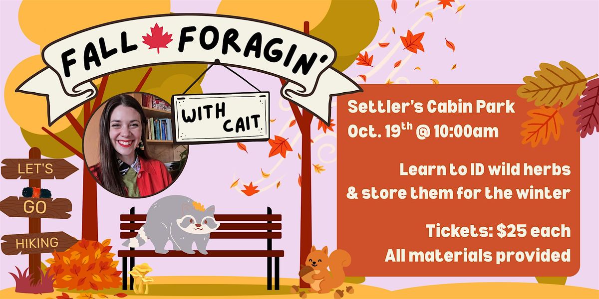 OFF-SITE EVENT: Urban Foragin' with Cait DiCicco Maddock, TN & E-RYT