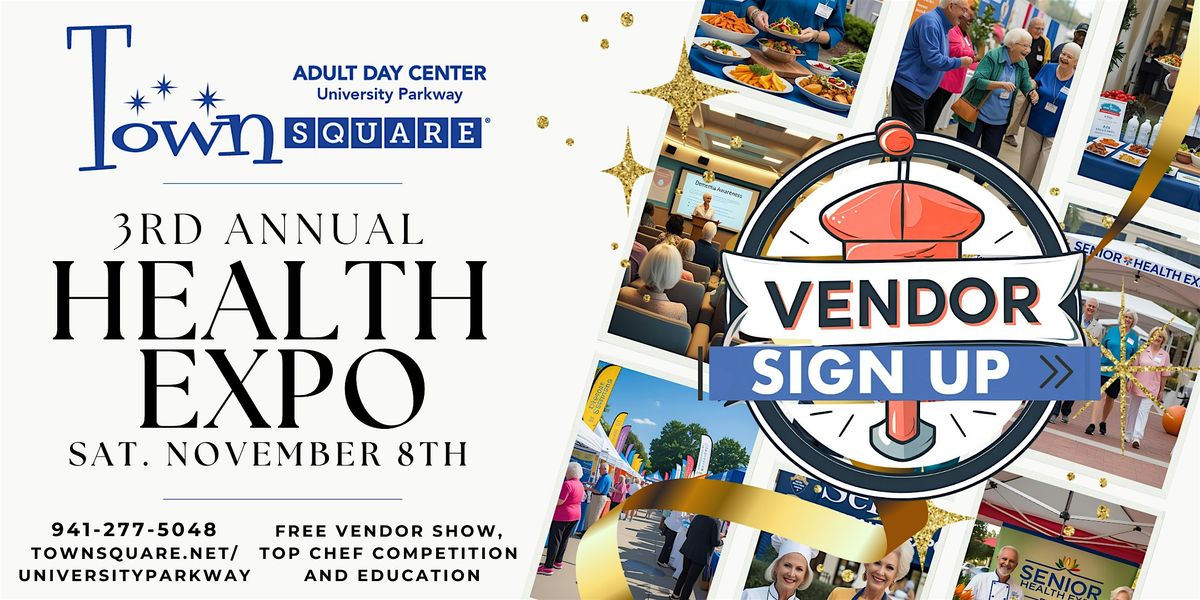 3rd Annual Health Expo - Vendor Sign Up
