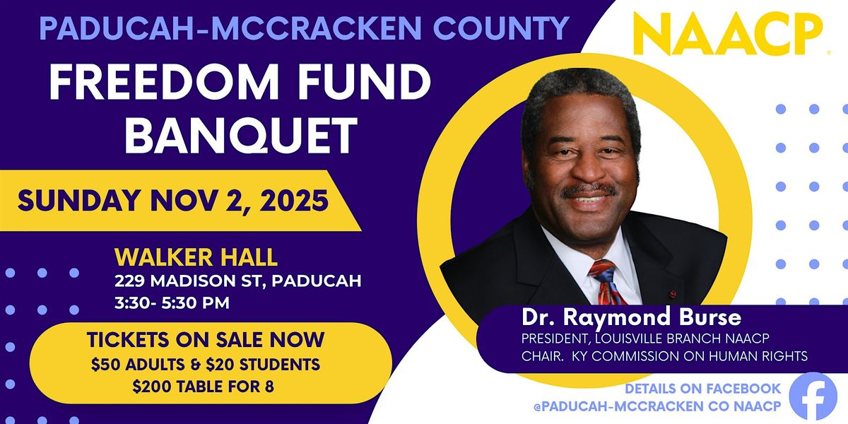Paducah-McCracken Co NAACP Freedom Fund Banquet