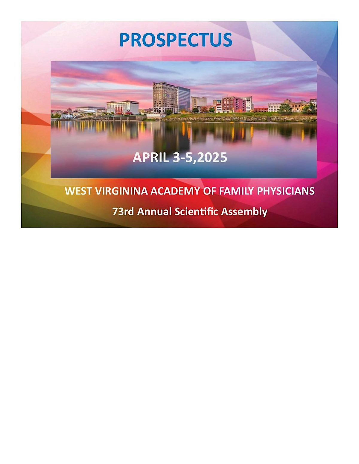 Prospectus - WVAFP 2025 Assembly