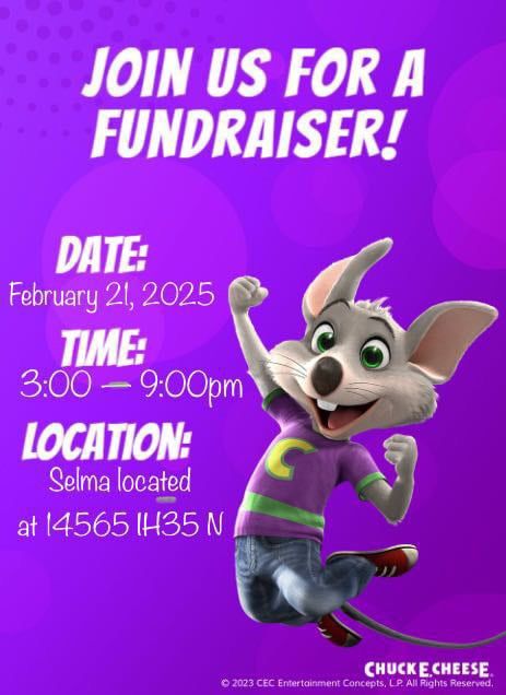 Chuck E. Cheese Spirit Night! 