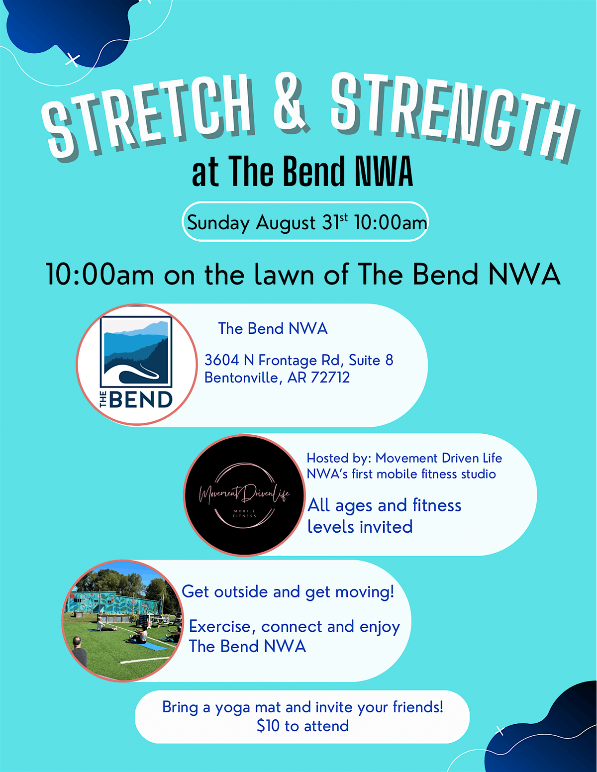 Stretch & Strength at The Bend NWA
