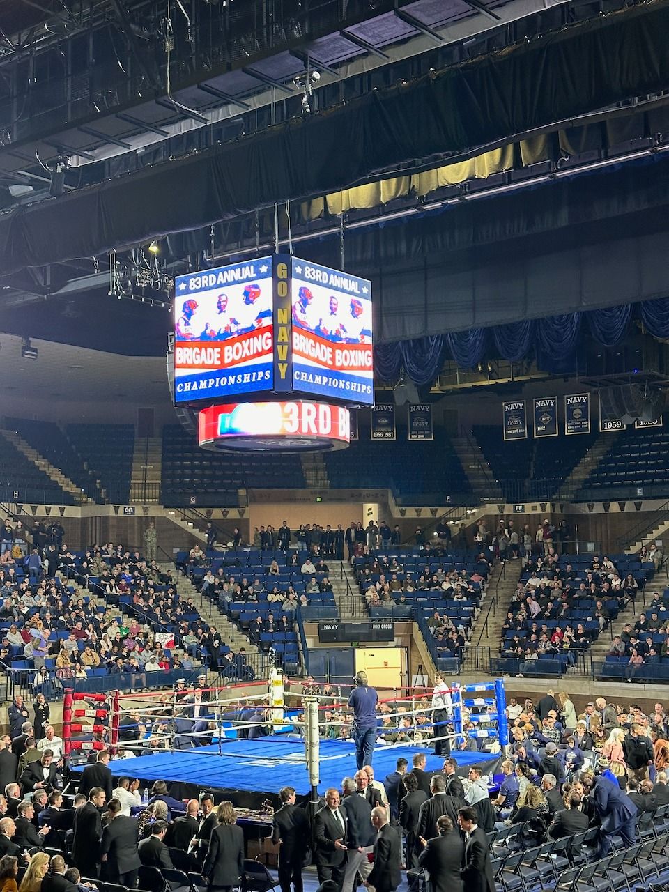 RISE Group Trip to Navy Boxing 84th Brigade Finals