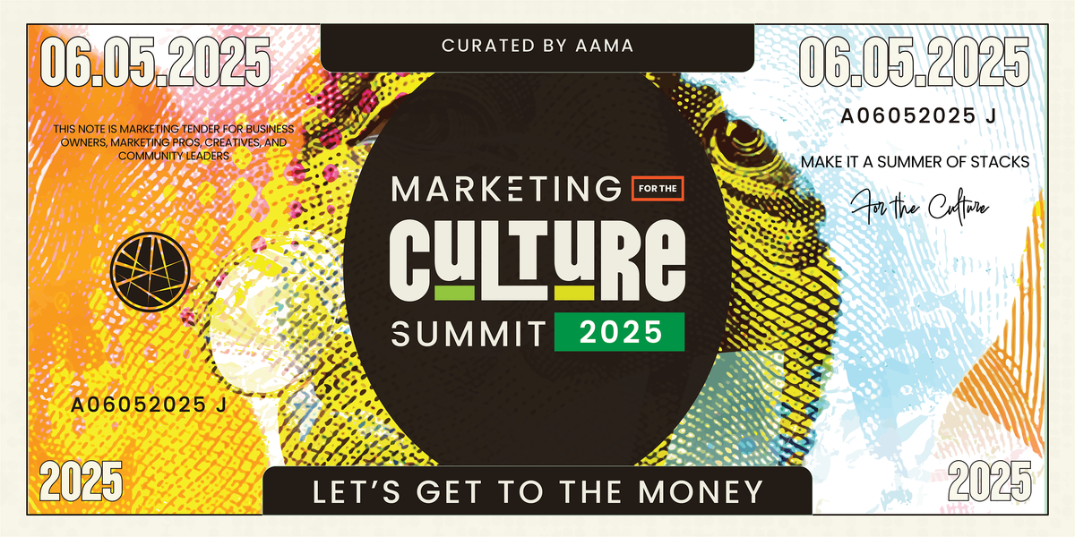 Marketing For The Culture Summit 2025