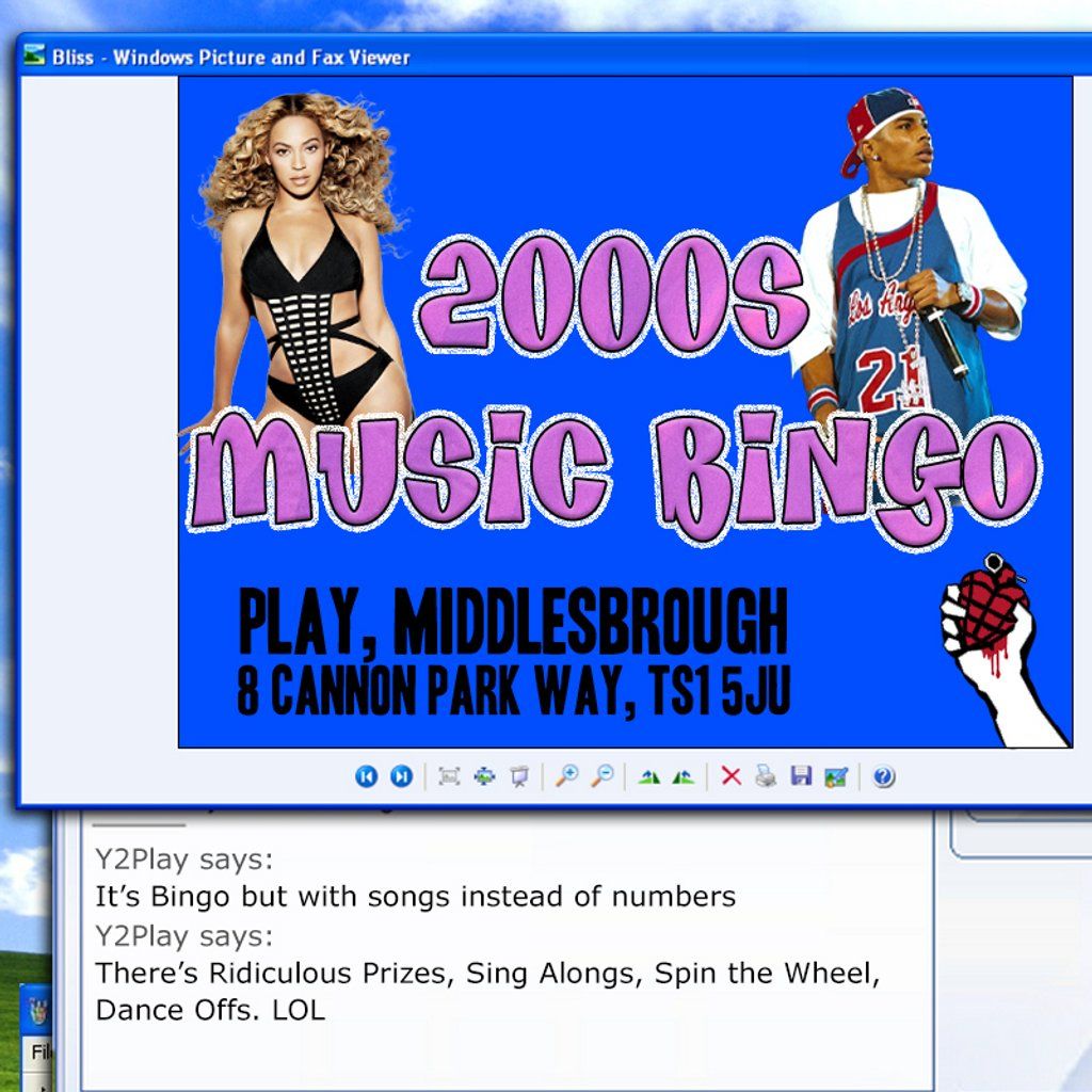 2000s Music Bingo