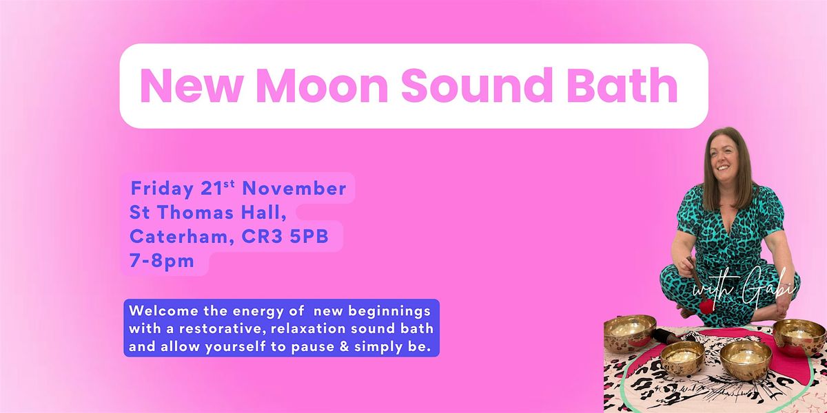 New Moon Sound Bath