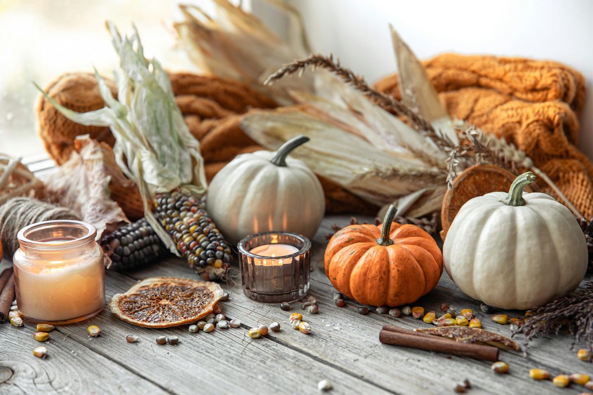 Pumpkin Spice, Creme Br\u00fbl\u00e9e + Chai Cozy Fall Candle-Making Workshop