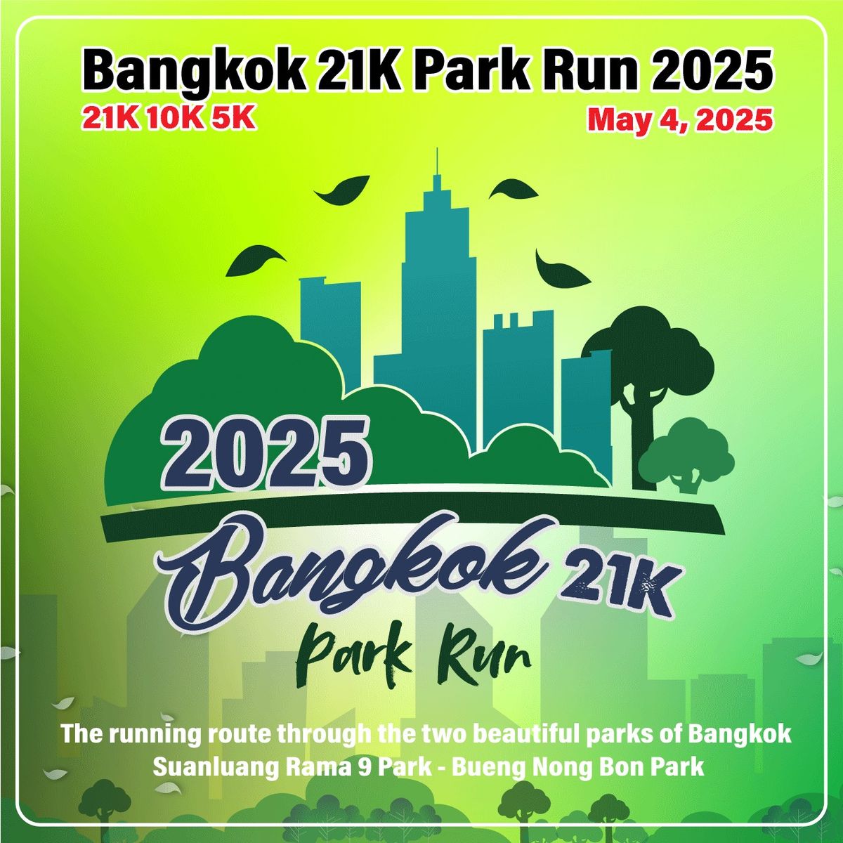 Bangkok 21K Park Run 2025