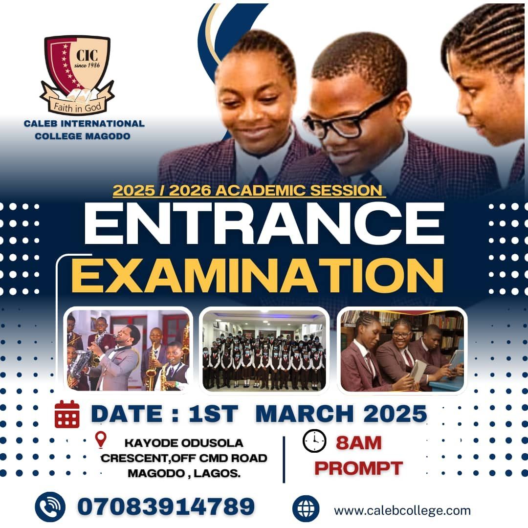 CIC Magodo Entrance Exam