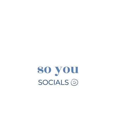 So You Socials