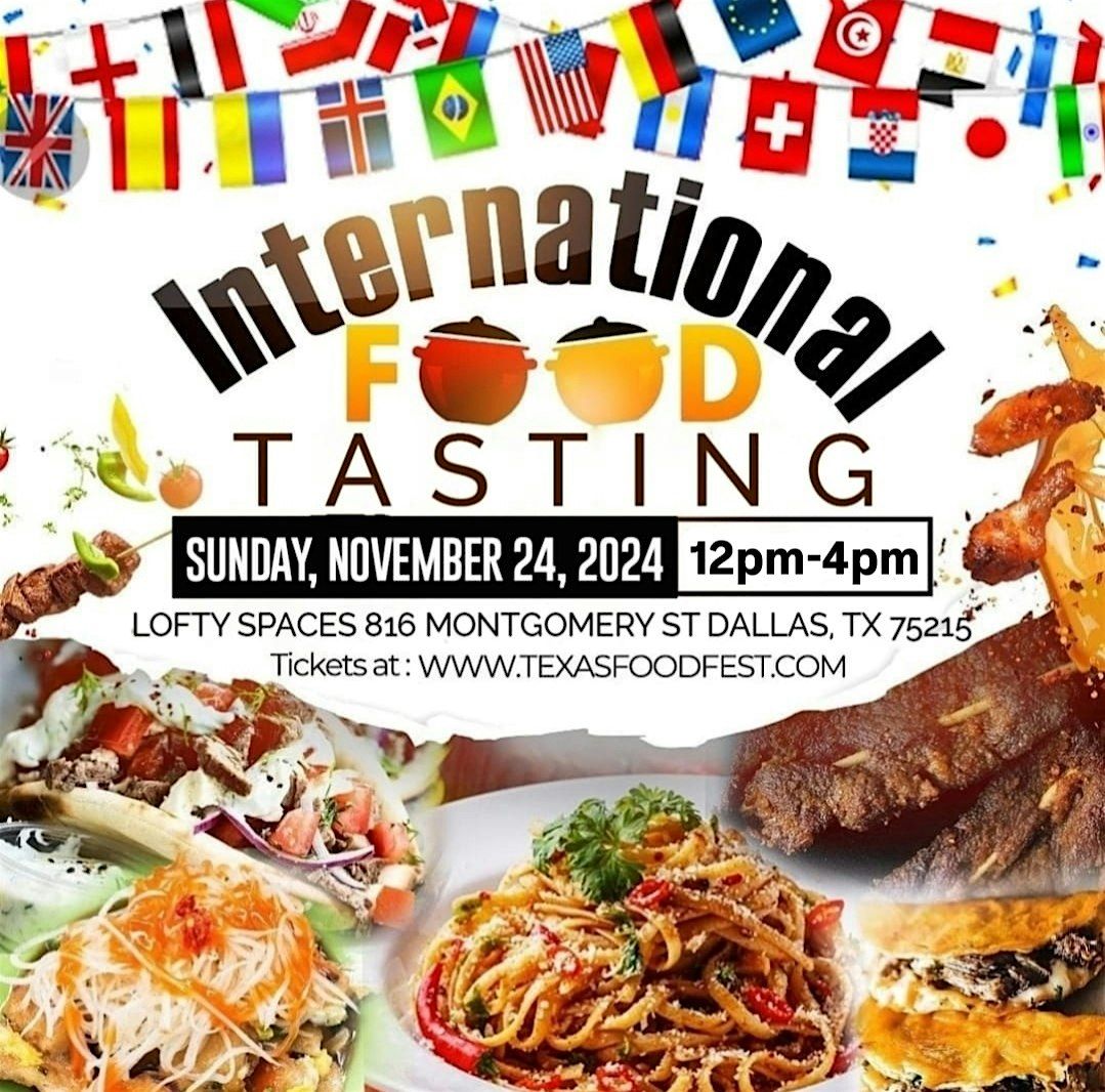 Dallas International Food Tasting