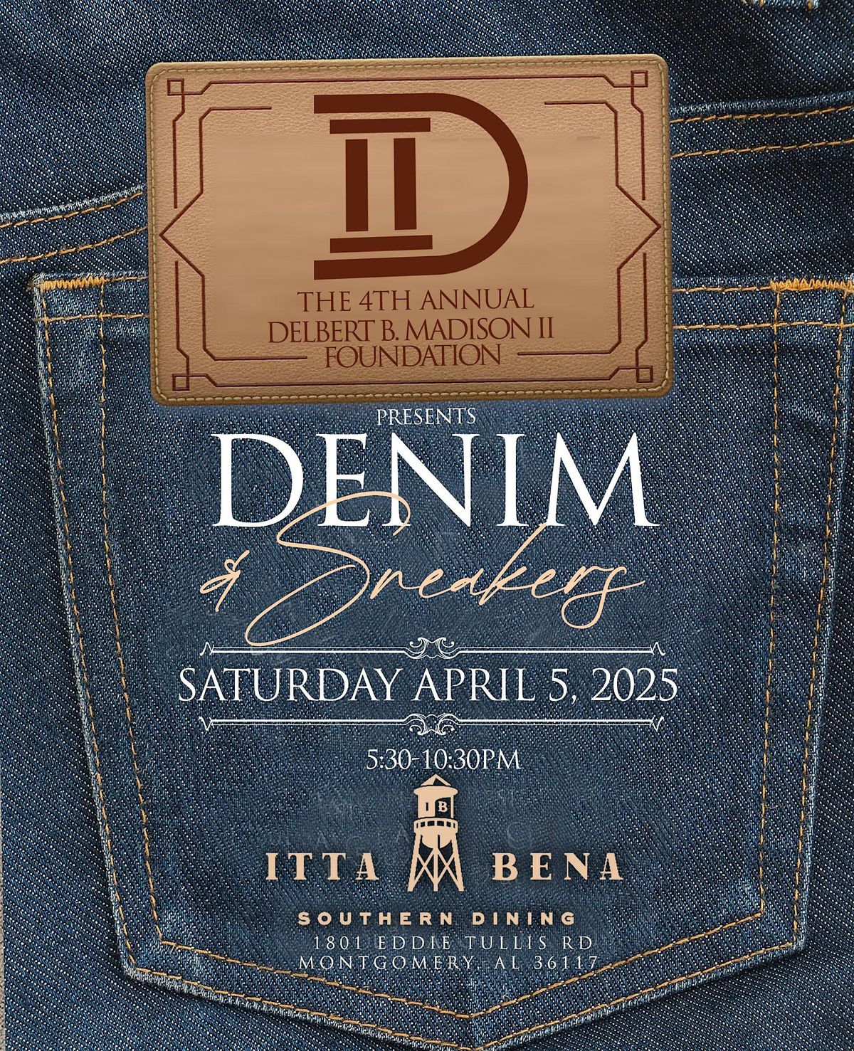 Delbert B. Madison II Foundation presents Denim & Sneakers