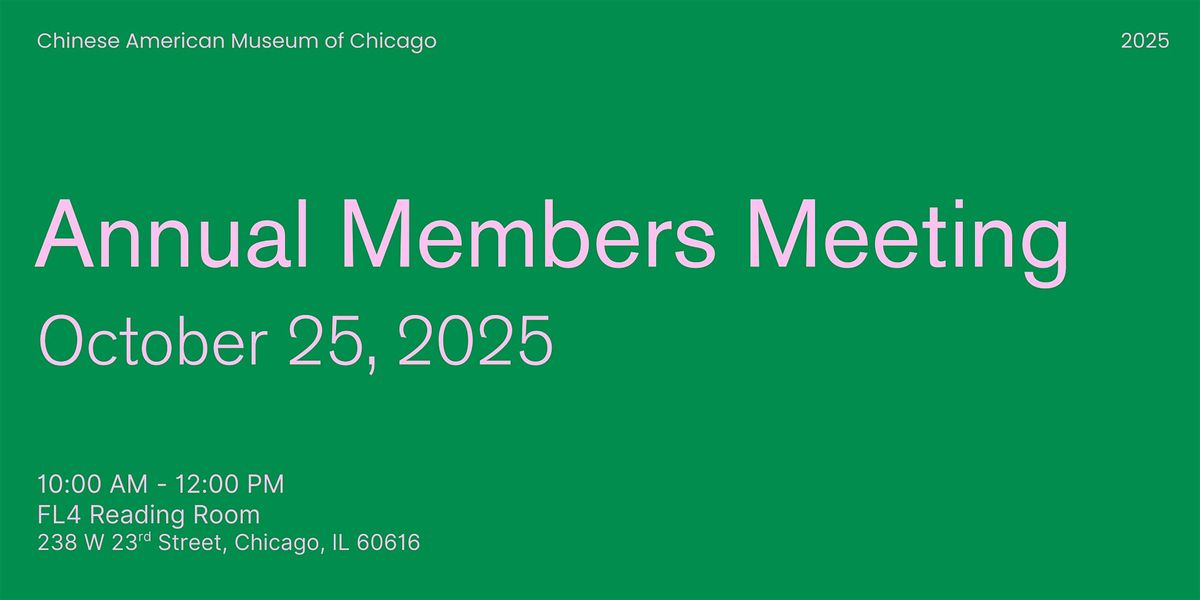CAMOC 2025 Annual Members Meeting