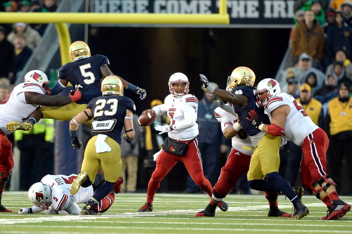 Louisville Cardinals at Notre Dame Fighting Irish