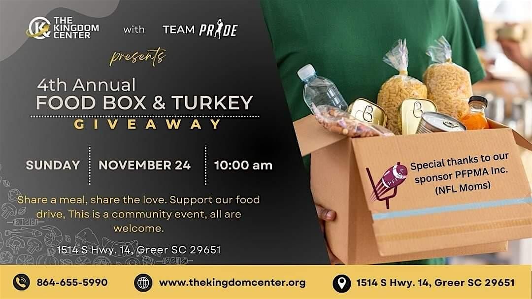 Thanksgiving Turkey and foodbox Giveaway