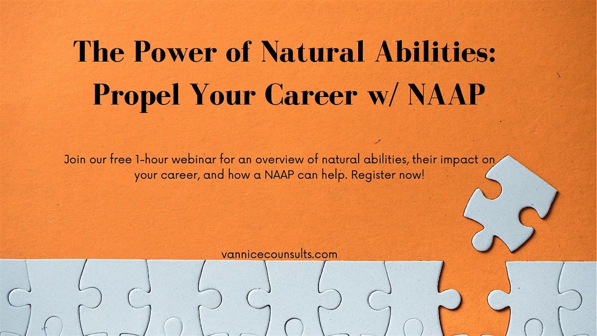 The Power of Natural Abilities Propel Your Career w\/ NAAP - Kennebunkport