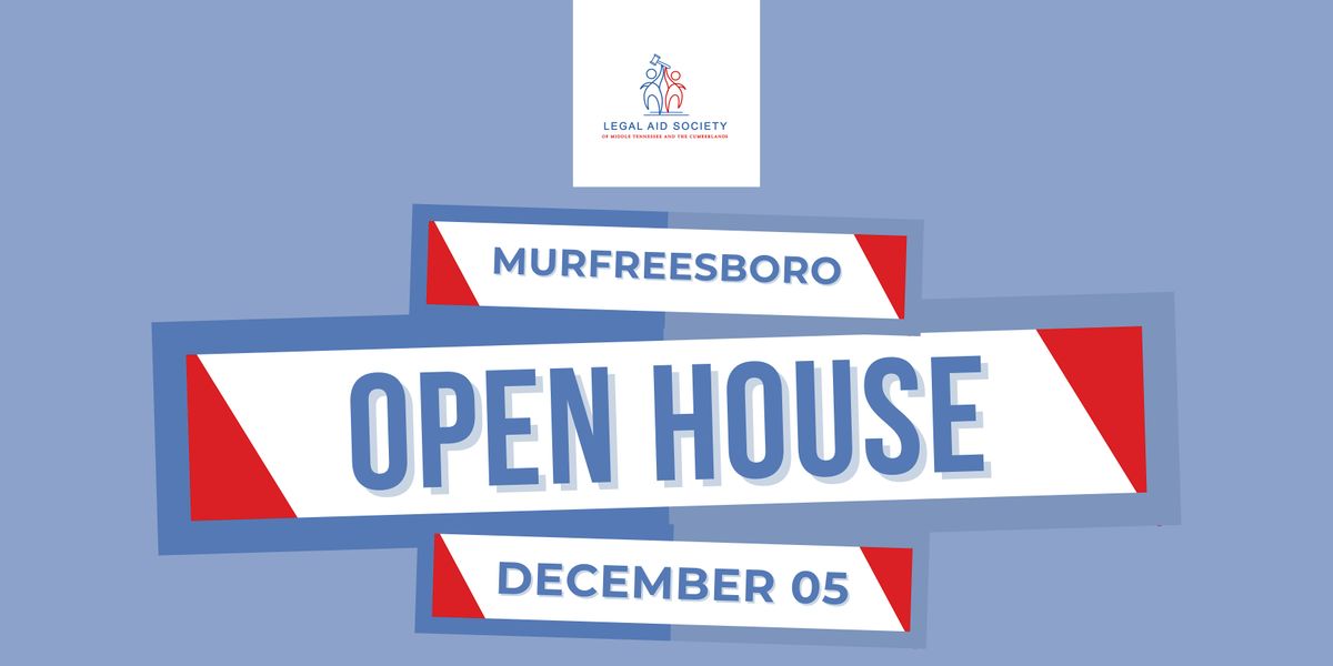 Legal Aid Society Murfreesboro Open House
