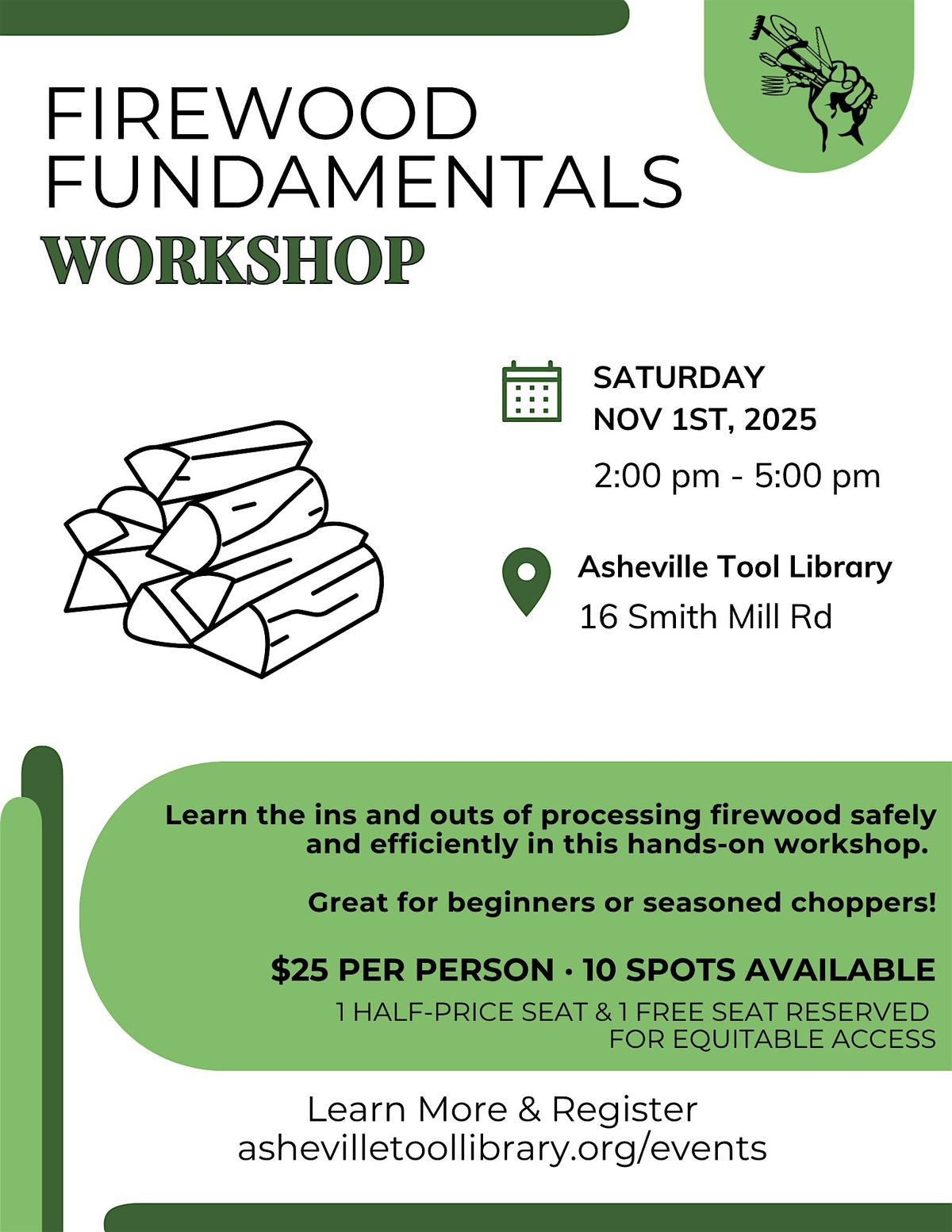 Firewood Fundamentals Workshop