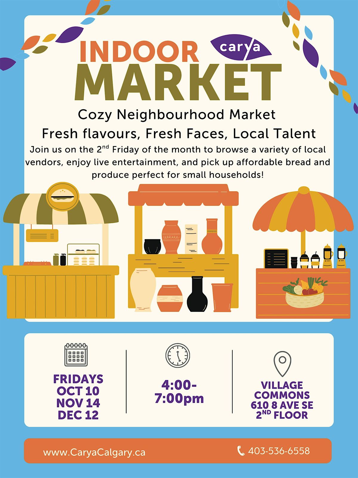 Carya November Indoor Market in East Village