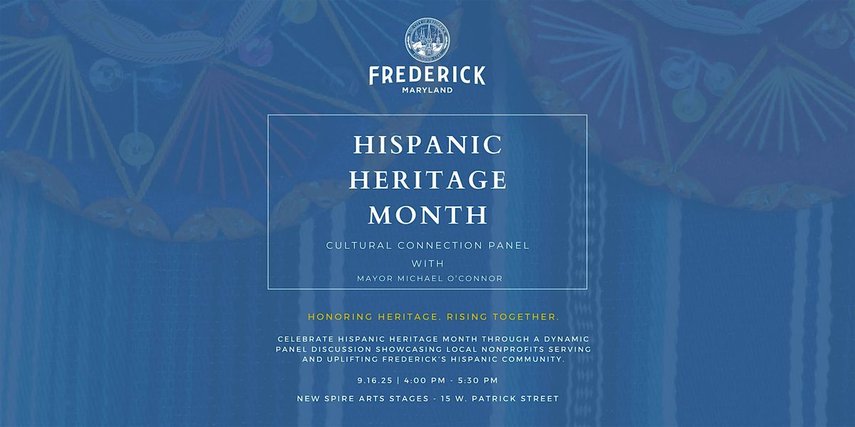 Hispanic Heritage Month Cultural Connection Panel