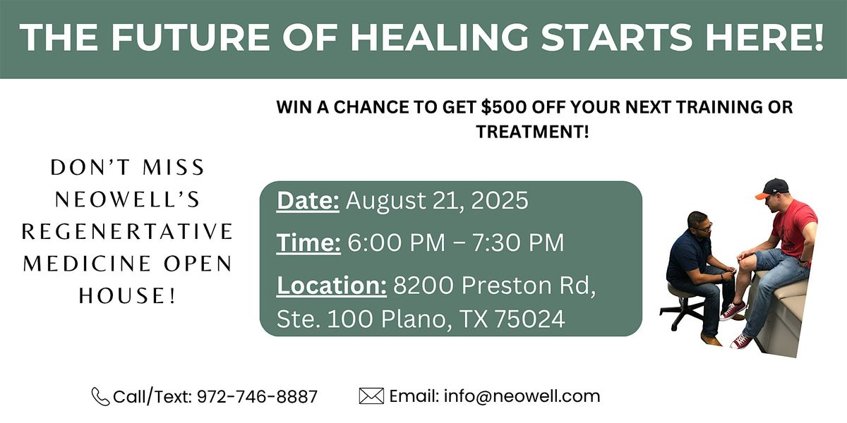 Regenerate & Restore: Open House Experience!