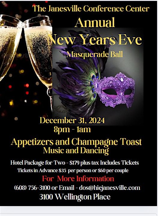 New Years 's Eve Masquerade Ball