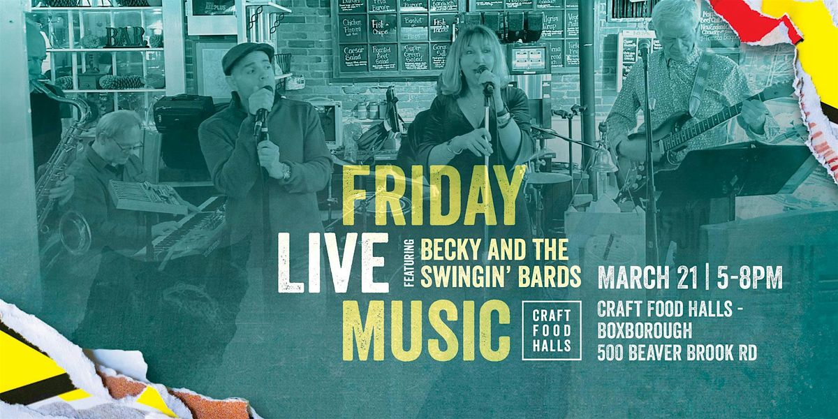 Friday Live Music at CFH Boxborough!