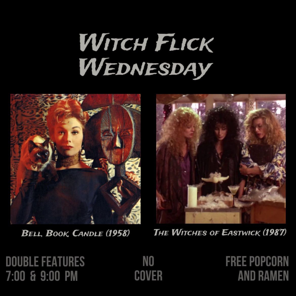 Witch Flick Wednesday : Bell, Book, Candle - The Witches of Eastwick