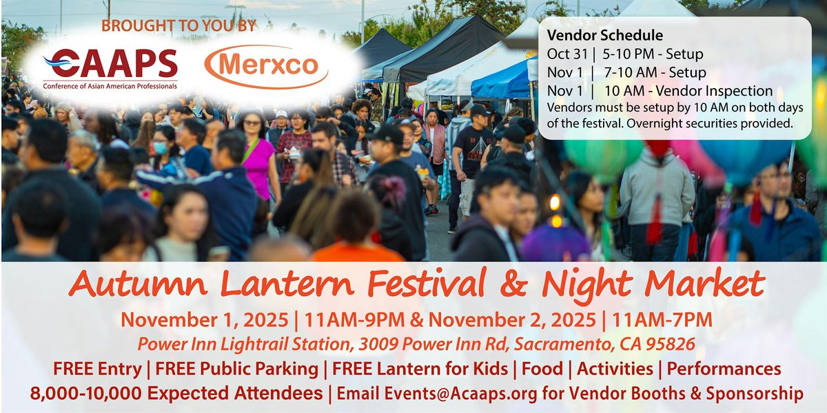 2025 Autumn  Lantern Festival & Night Market