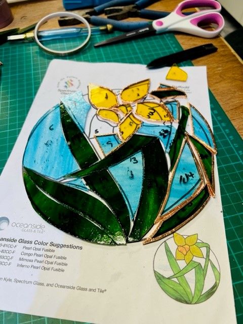 Stained Glass Copperfoil Exploration Short Course (two sessions)