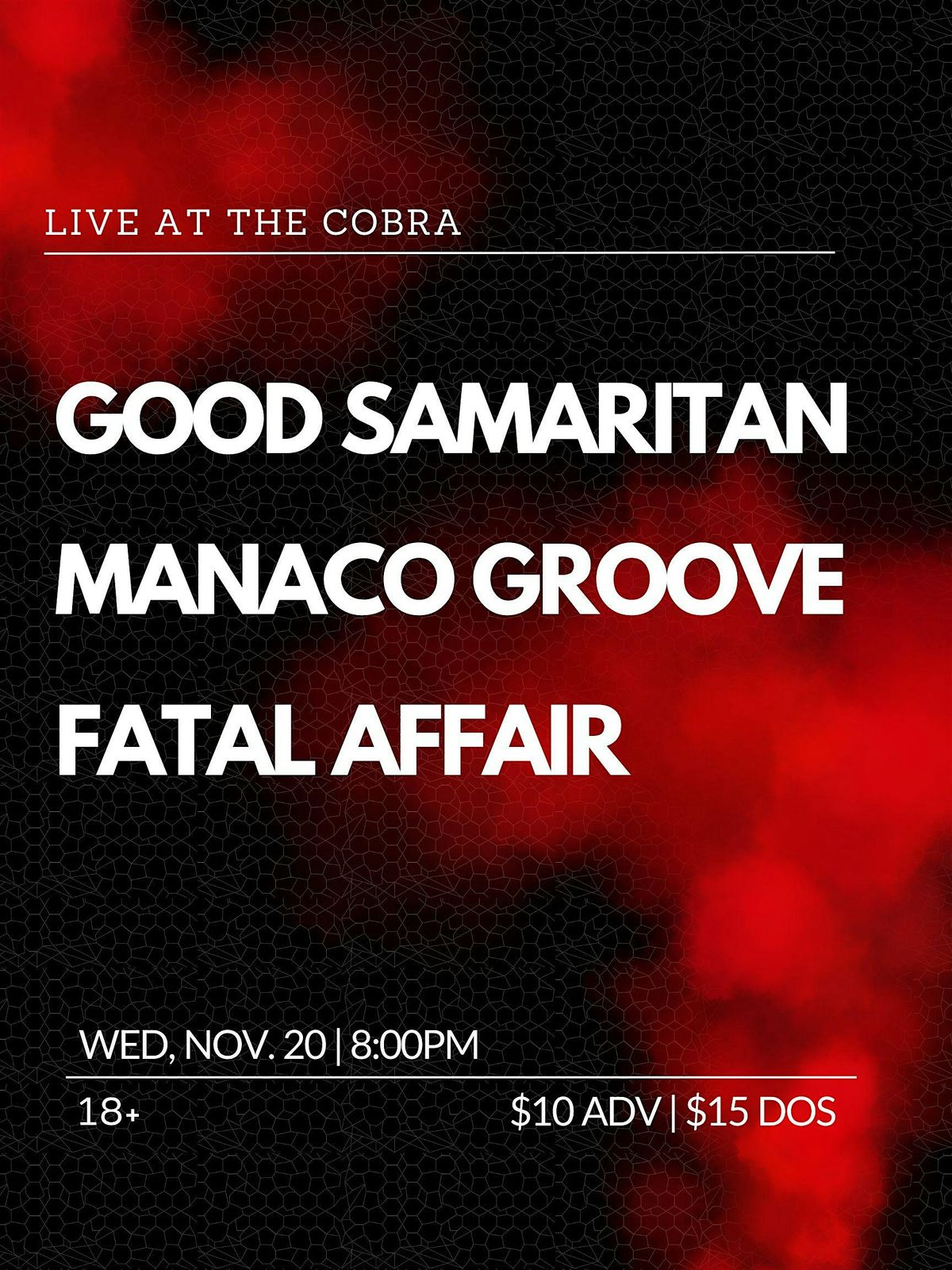 Good Samaritan | Manaco Groove | Fatal Affair