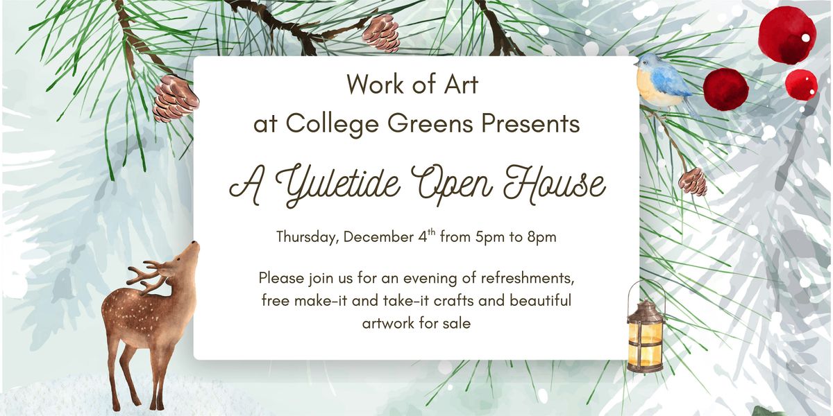 A Yuletide Open House