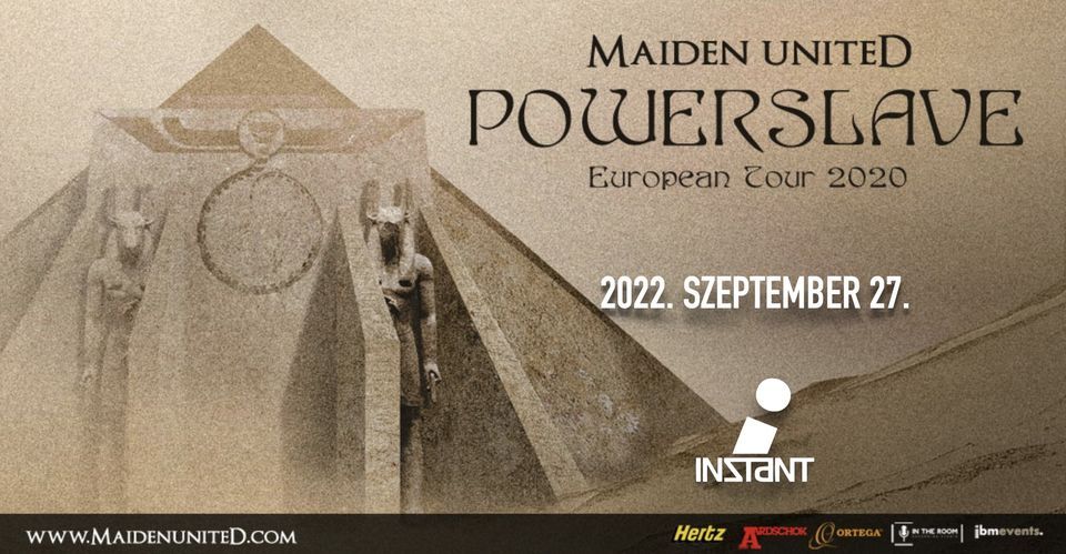 Maiden uniteD - Powerslave European Tour 2022 \u2022 INSTANT