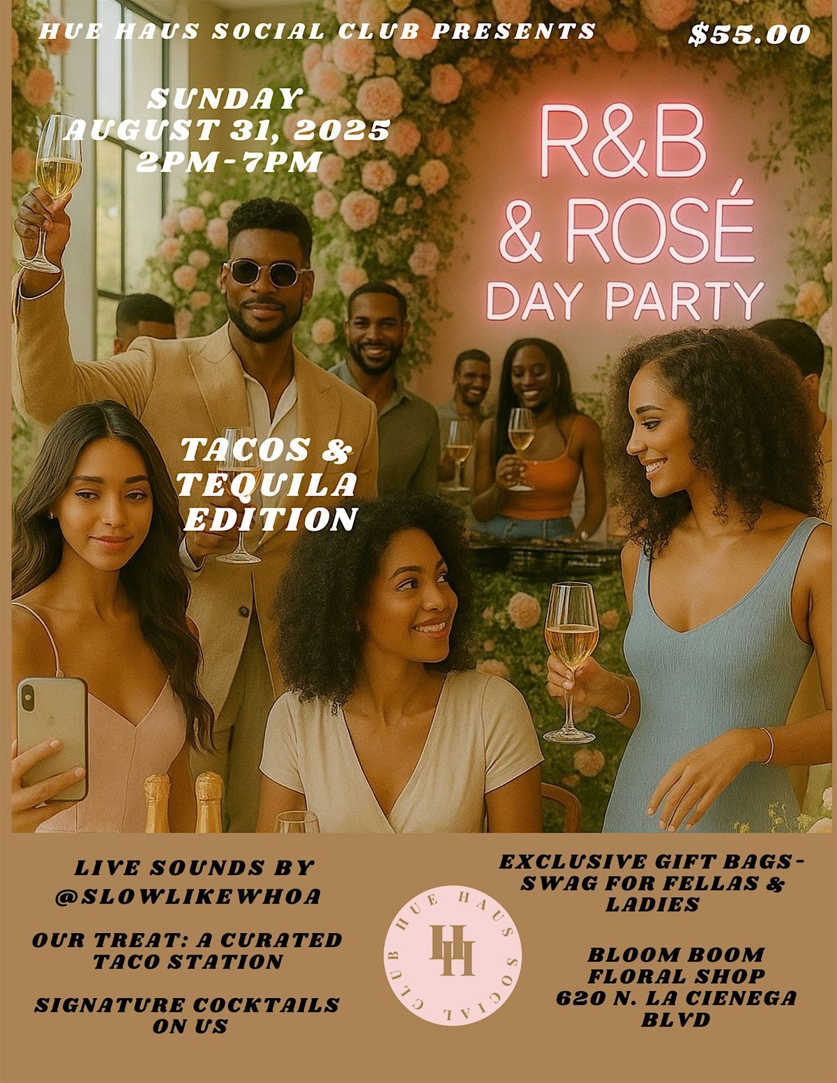 R&B & Ros\u00e9 Day Party: Tacos & Tequila Edition
