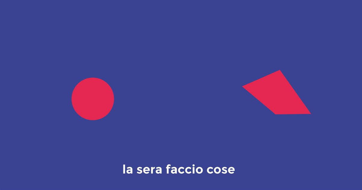 SCIF\u00c8 - la sera faccio cose