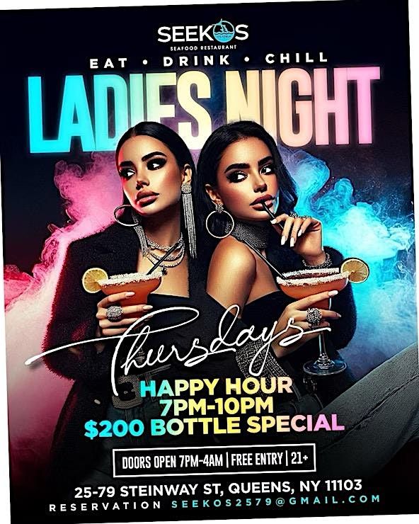 LADIES NIGHT OUT AT SEEKOS ASTORIA