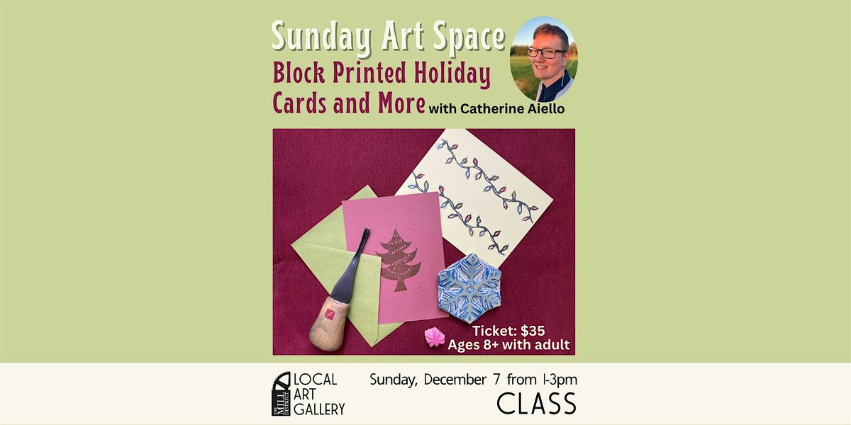 Block Printed Holiday Cards and More with Catherine Aiello