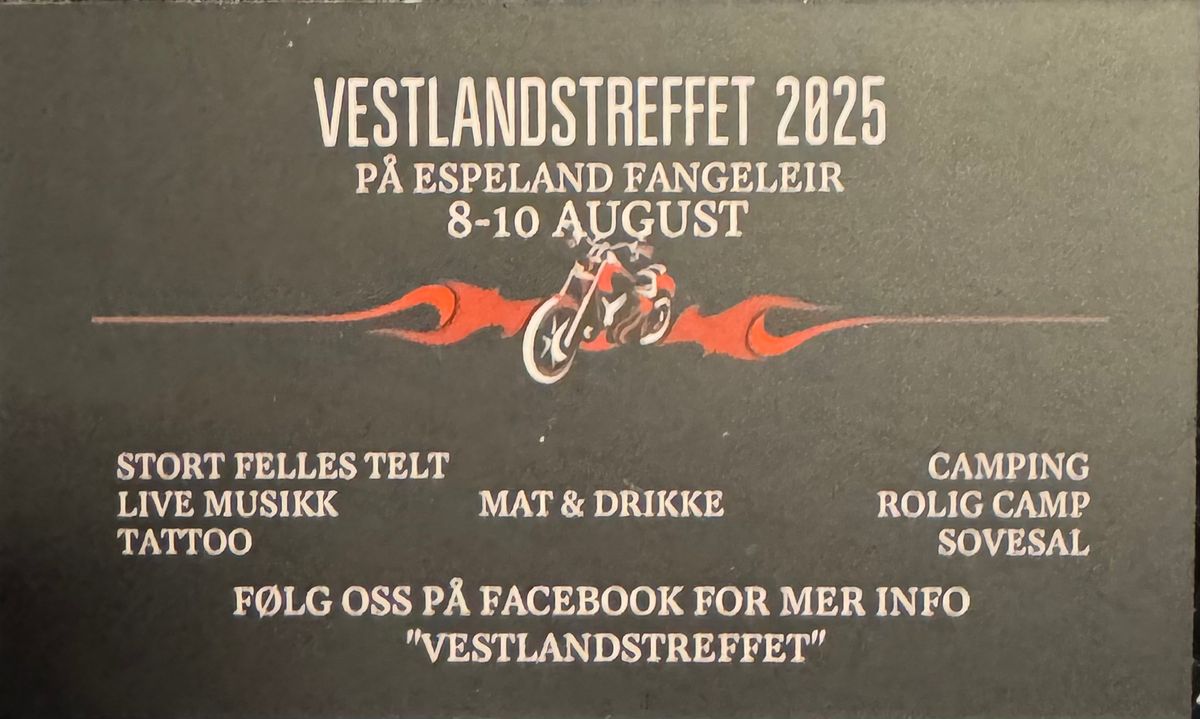 VESTLANDSTREFFET - Det nye MC treffet i vest