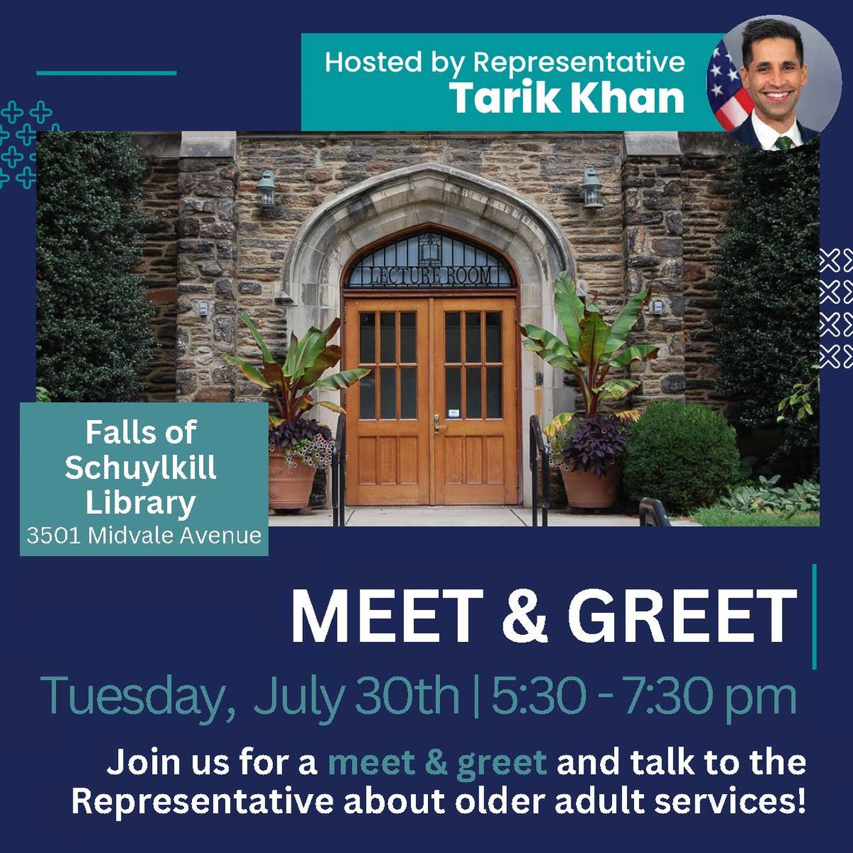 Rep. Khan Meet & Greet 7\/30\/24