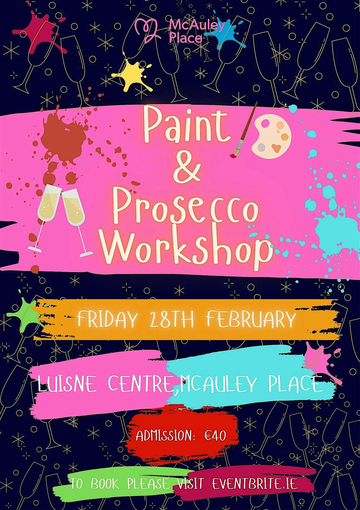 Paint & Prosecco Workshop