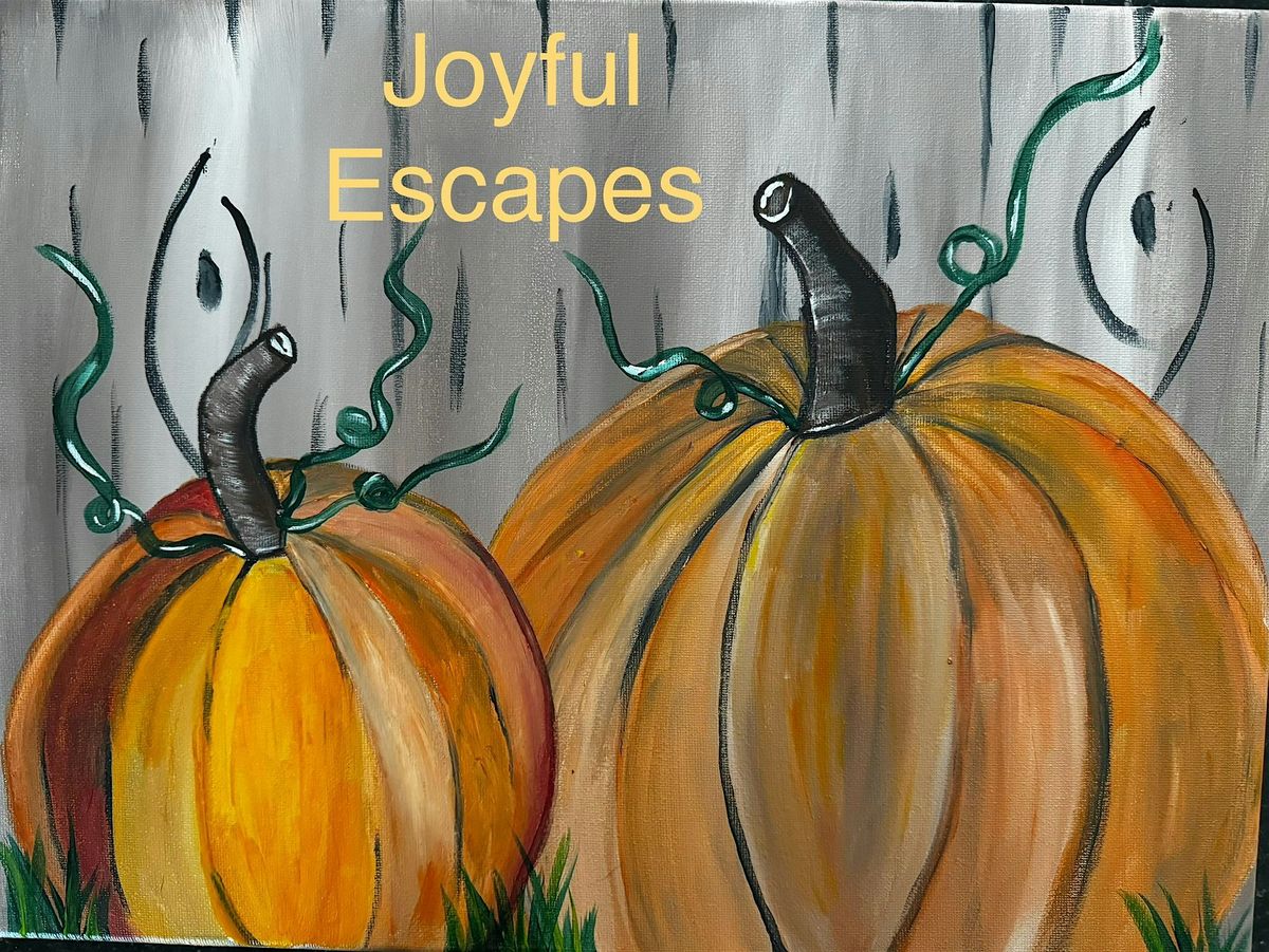 Fall Pumpkin Paint Party - Wine for the Win