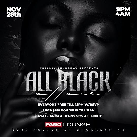 ALL BLACK AFFAIR