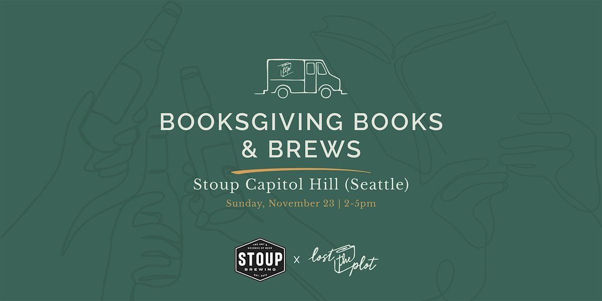 Booksgiving Books & Brews @ Stoup Capitol Hill