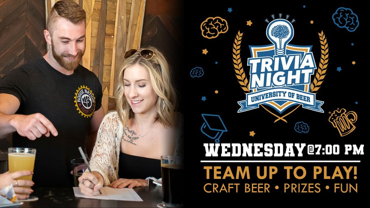 Trivia Night at University of Beer - Vacaville