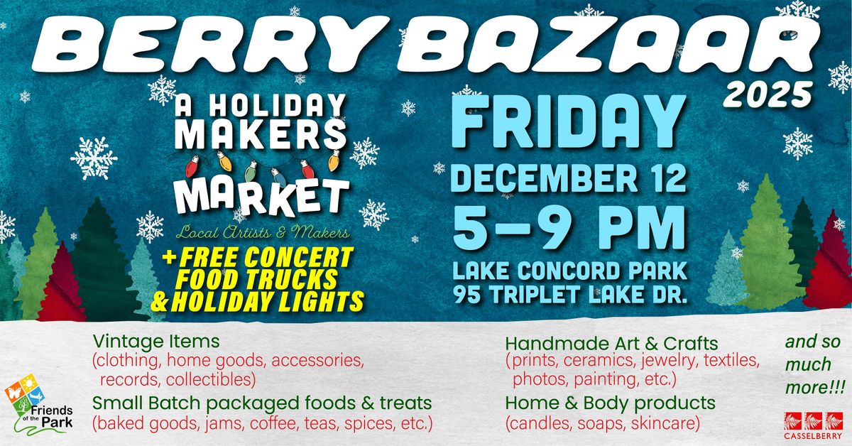 Berry Bazaar, a Holiday Makers Market