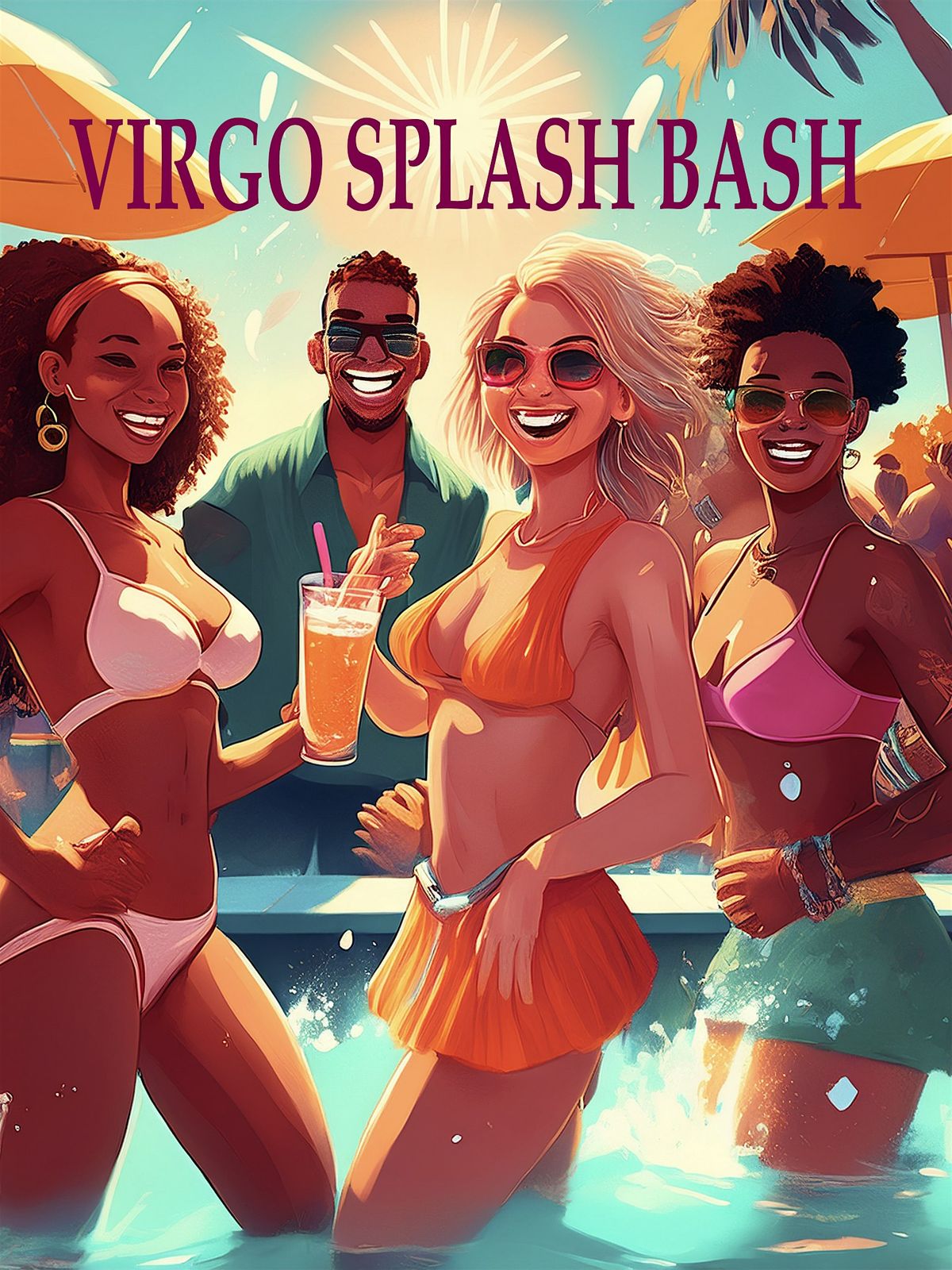 VIRGO SPLASH BASH pool party