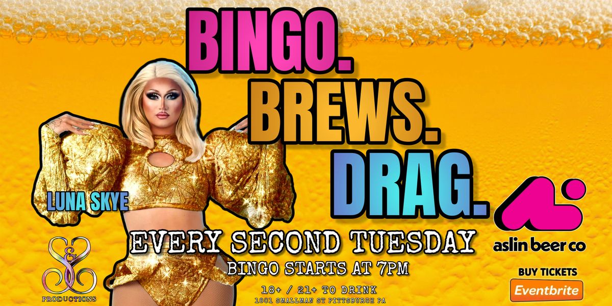 BINGO. BREWS. DRAG. AT ASLIN BEER CO - DEC