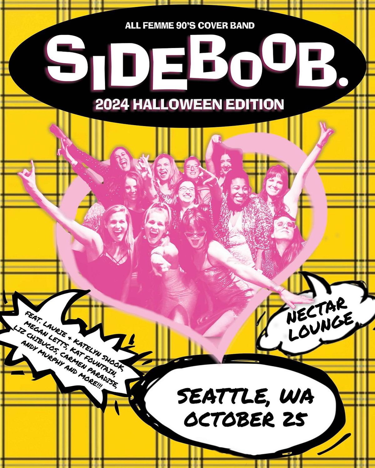 SIDEBOOB (lead by Shook Twins) with guests tba