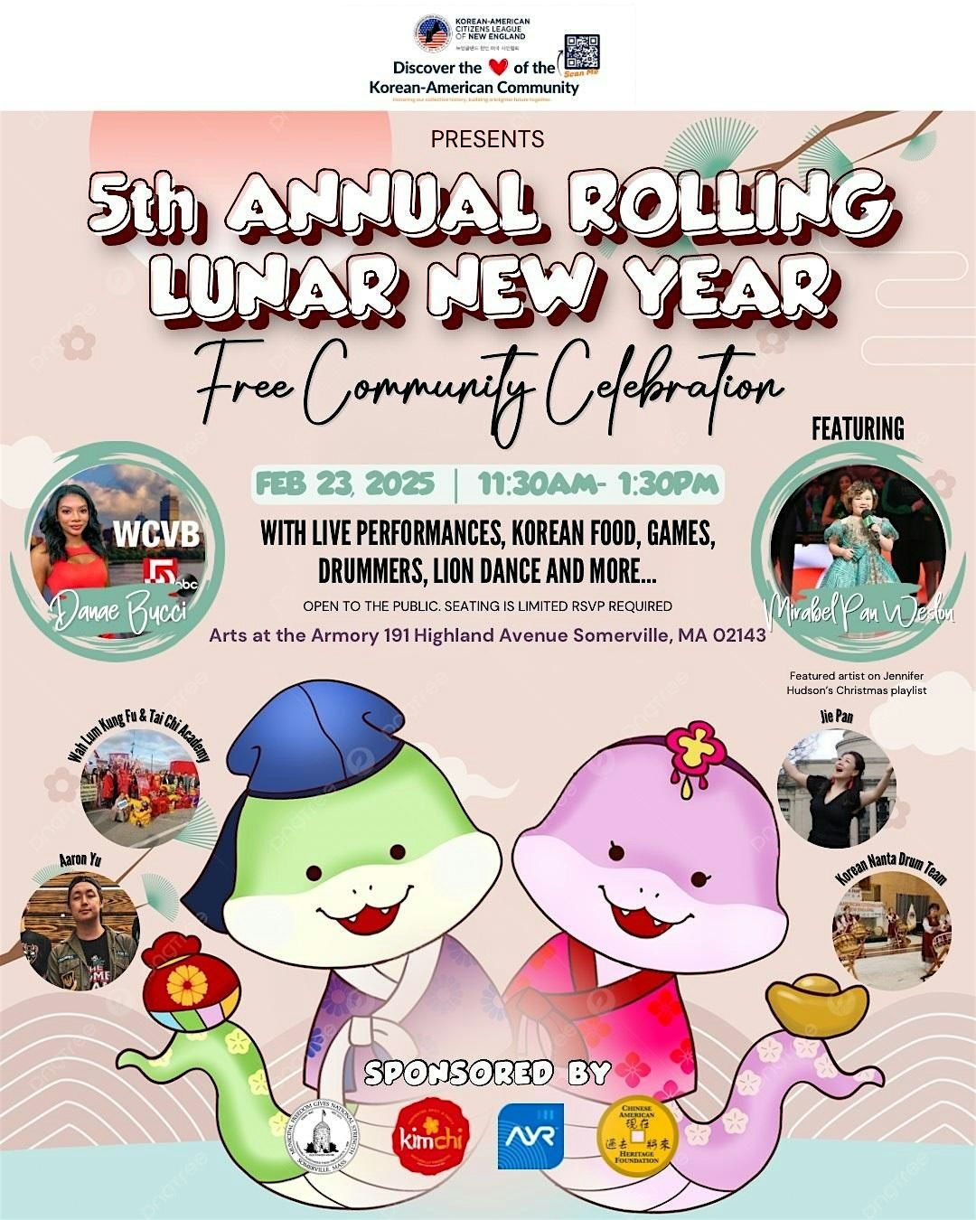 Free Community Celebration - 5th Annual Lunar New Year Rolling Parade