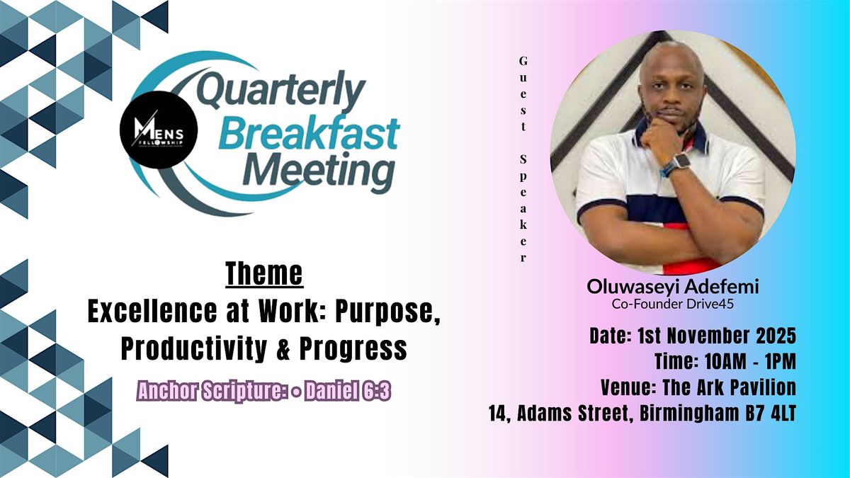 Excellence at Work: Purpose, Productivity & Progress